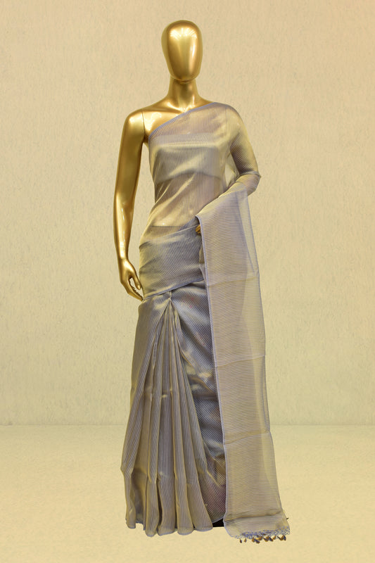 Tissue Plain Saree