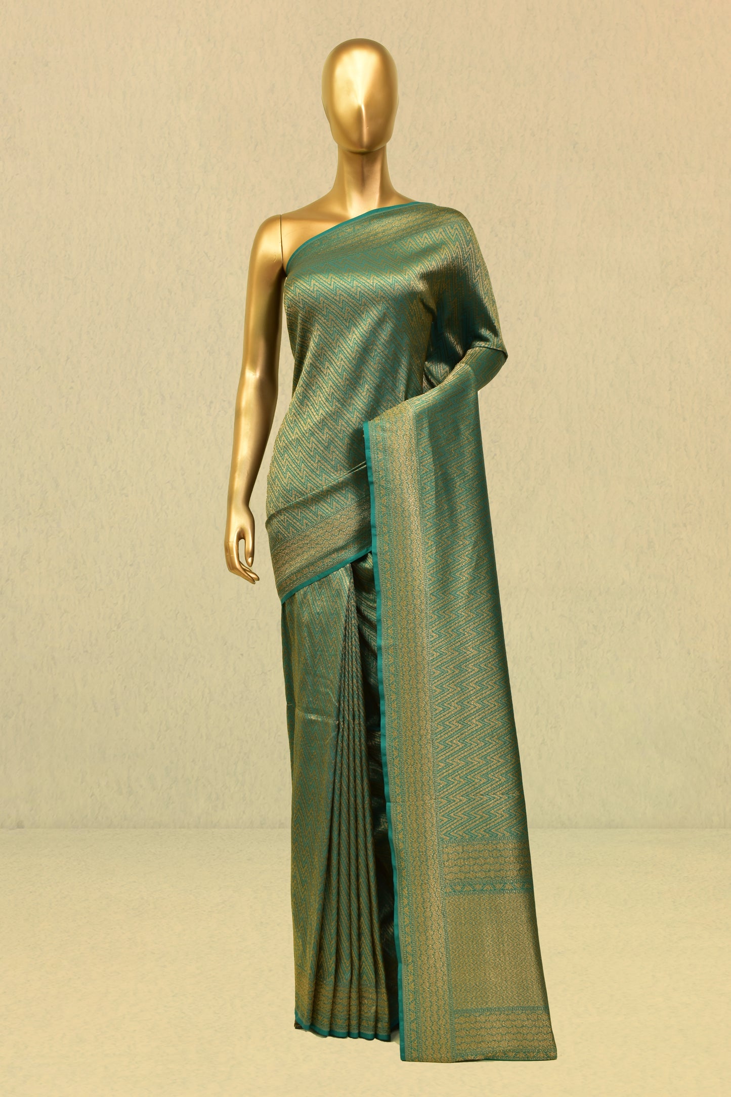 Banarasi Silk Emboss-Brocade Saree