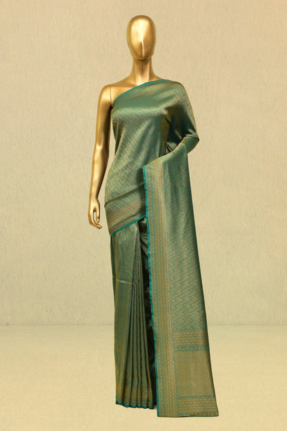 Banarasi Silk Emboss-Brocade Saree