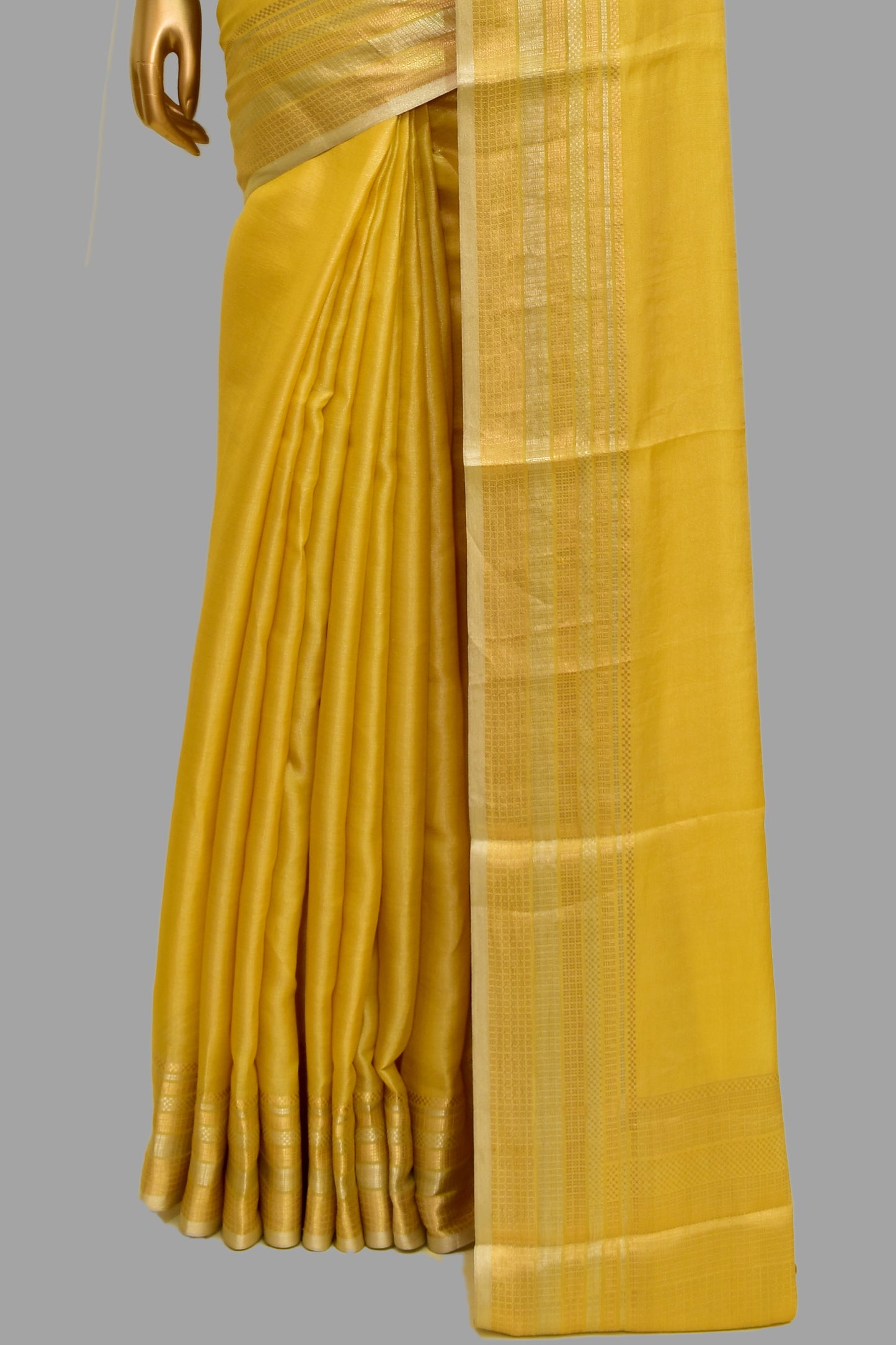 Tissue Plain Saree