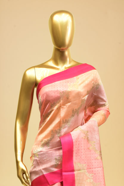 Handwoven Silk Kadwa Saree