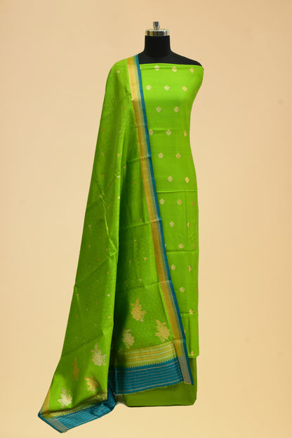 Silk Kadwa Booti Suit