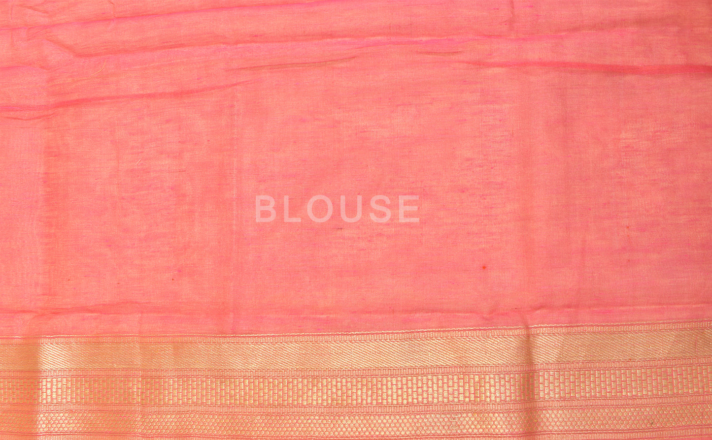 Tusser Cutwork Saree