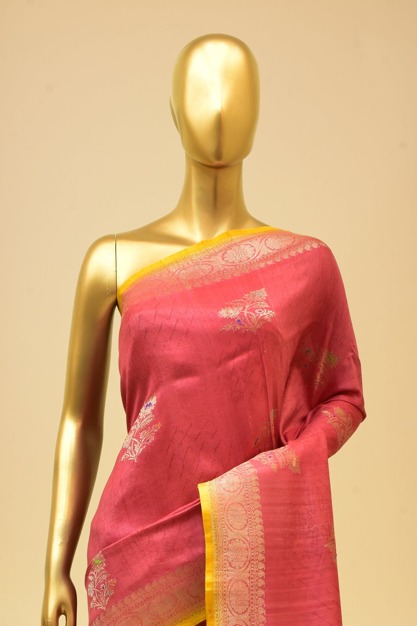 Tusser Kadwa Saree