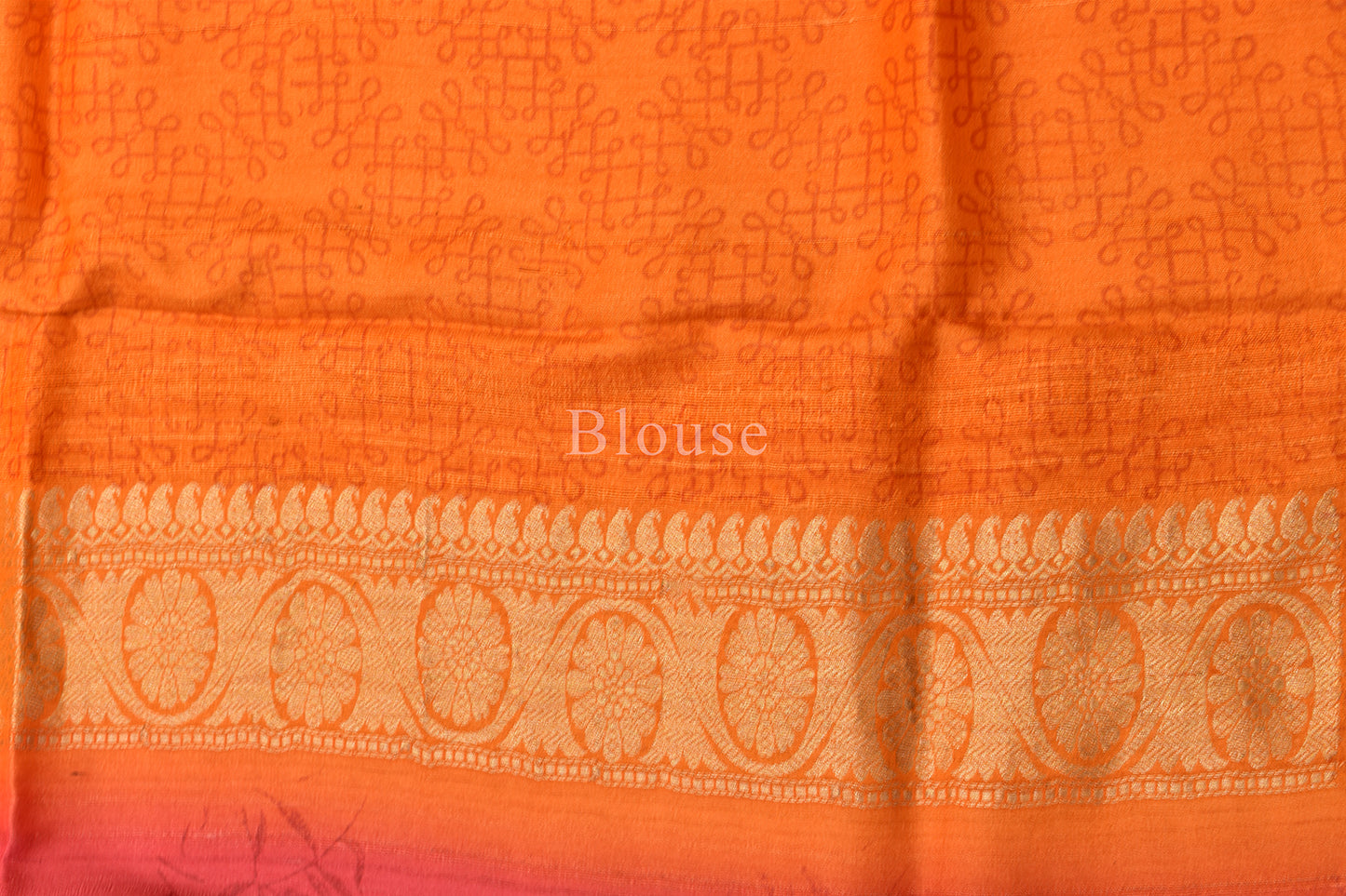 Tusser Kadwa Saree