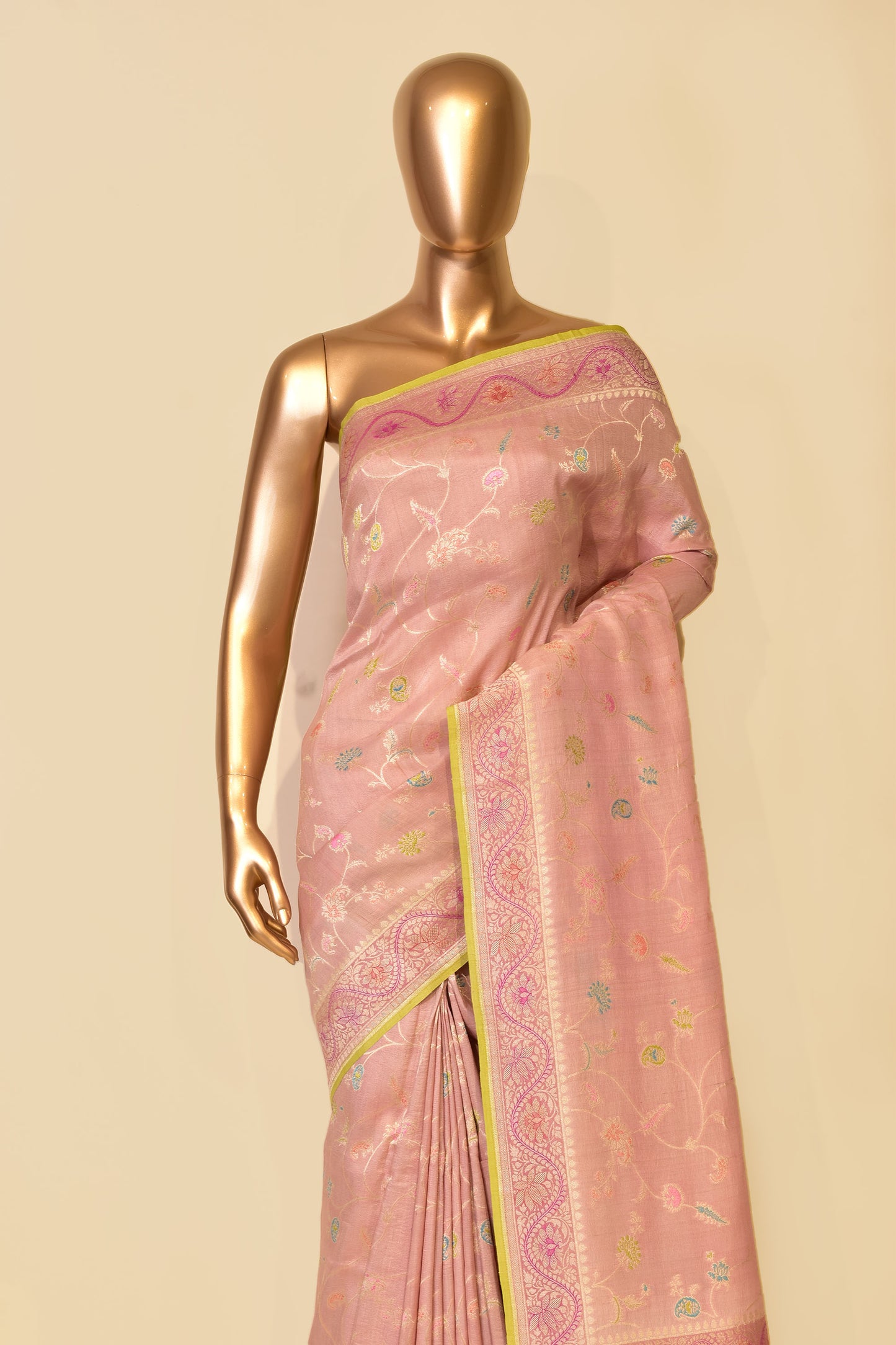 Tusser Kadwa Saree