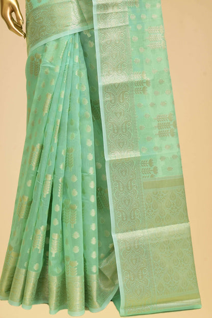 Art Georgette Cutwork Saree