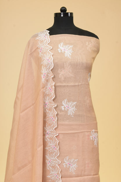 Handwoven Cotton Embroidery Suit