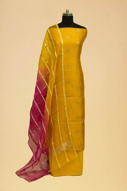 Silk Kadwa Suit