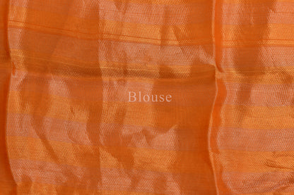 Handwoven Tissue Plain Saree