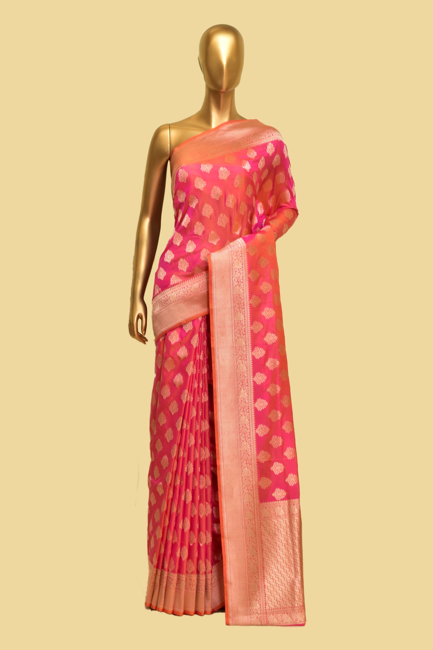 Silk Cutwork Saree