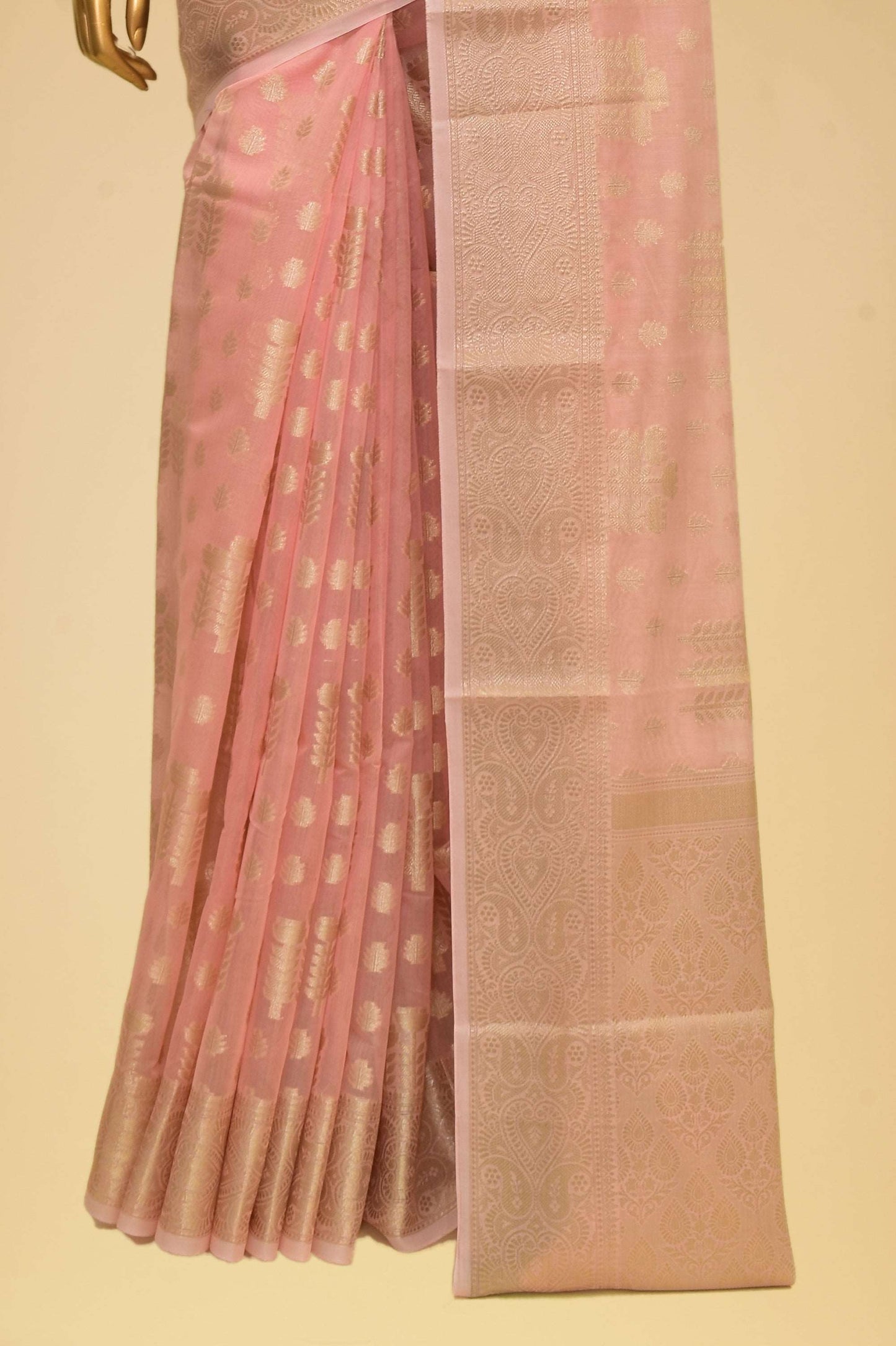 Art Georgette Cutwork Saree