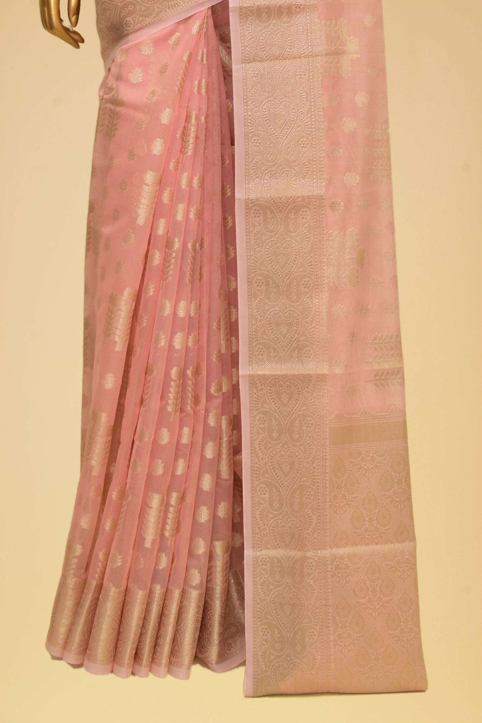 Art Georgette Cutwork Saree