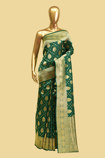 Silk Cutwork Saree