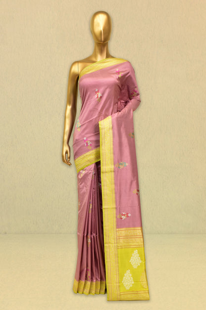 Banarasi Silk Kadwa Saree