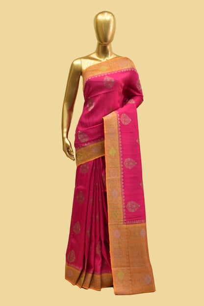 Tusser Kadwa Saree