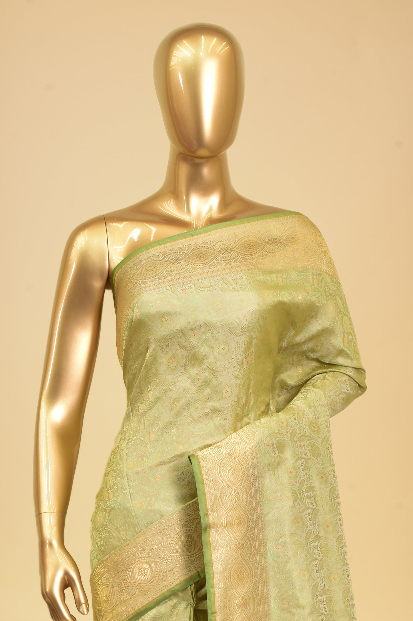 Satin Tanchoi Saree