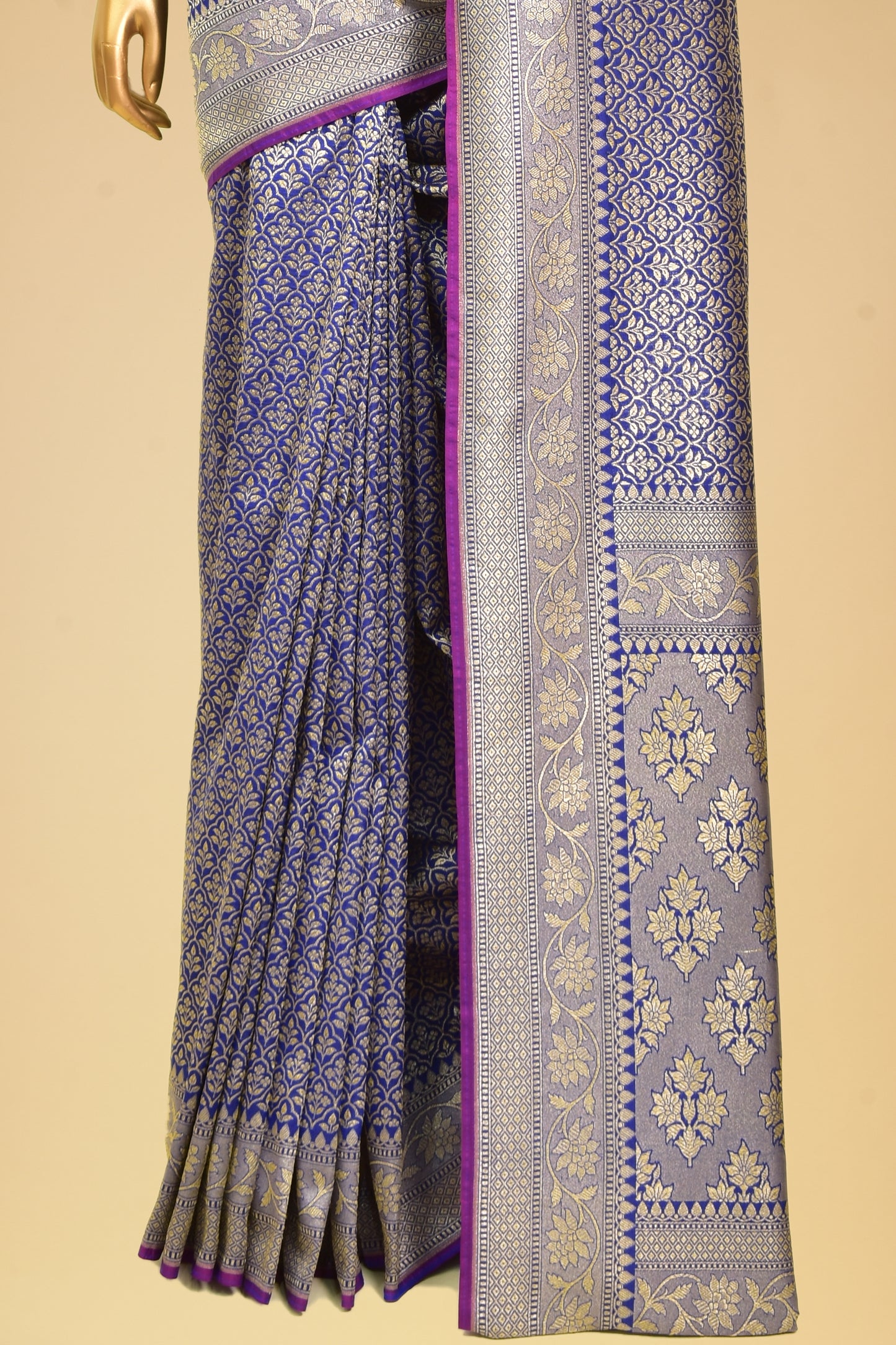 Silk Cutwork Saree