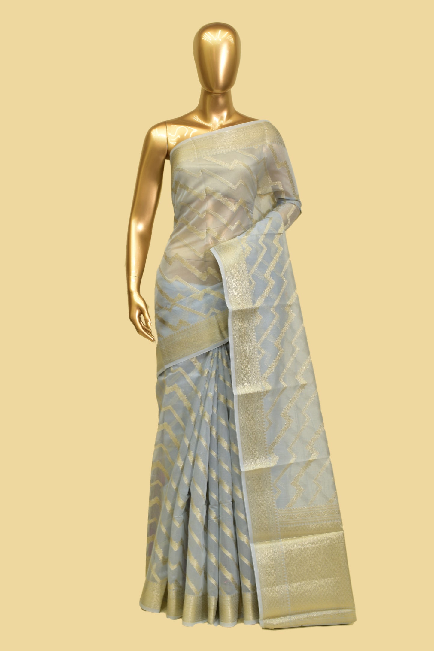 Art Georgette Cutwork Saree