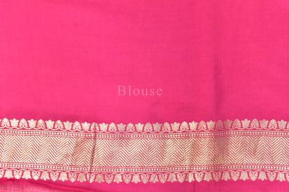 Handwoven Munga Cutwork Saree