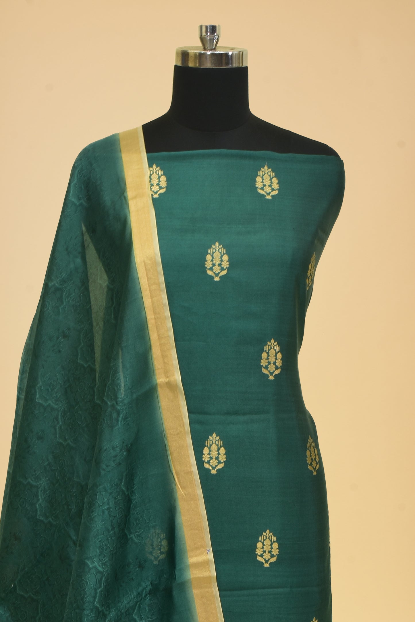 Dupion Cutwork Suit