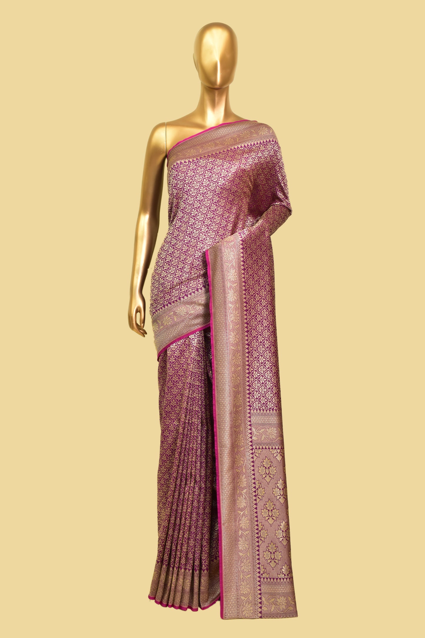 Silk Cutwork Saree