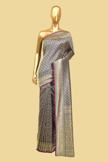 Silk Cutwork Saree