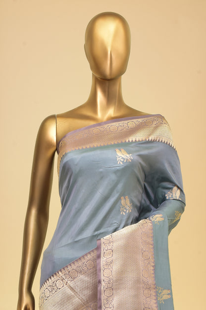 Silk Cutwork Saree