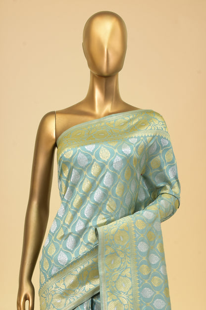 Silk Cutwork Saree