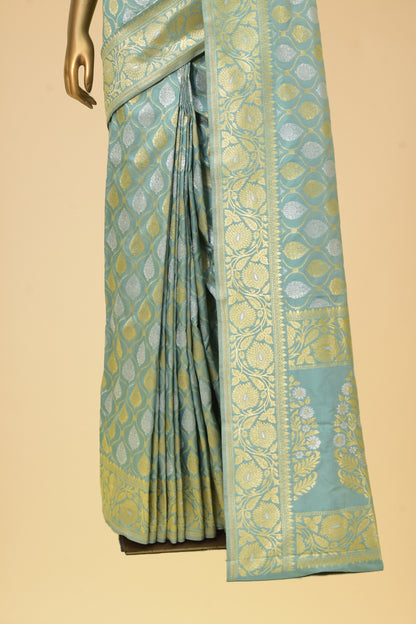 Silk Cutwork Saree