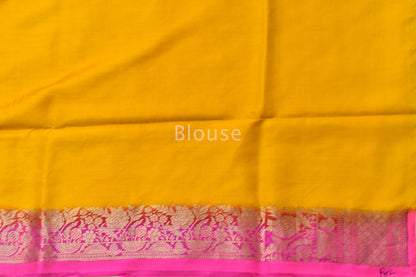 Handwoven Satin Cutwork Saree