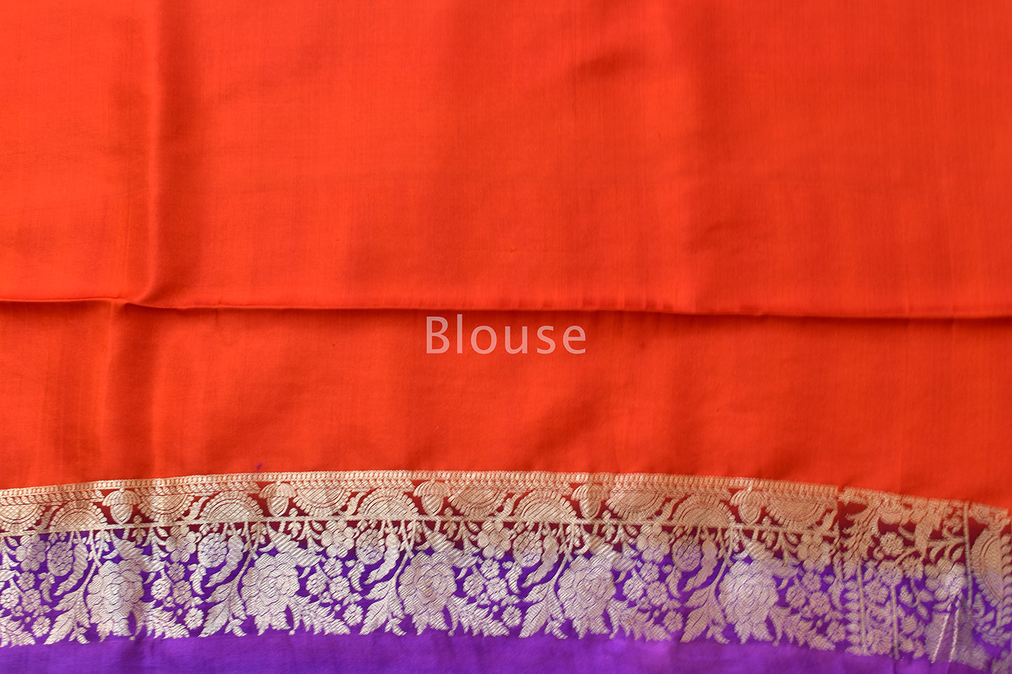 Handwoven Satin Cutwork Saree