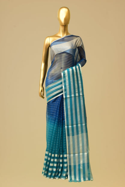 Kora Striped Saree