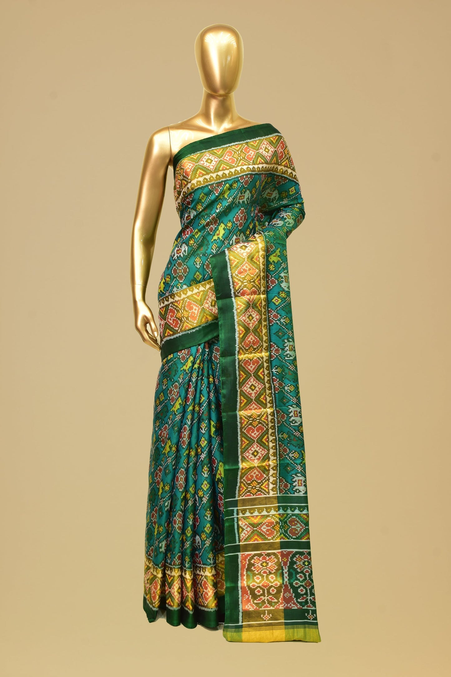 Handwoven Silk Jaamdani Saree