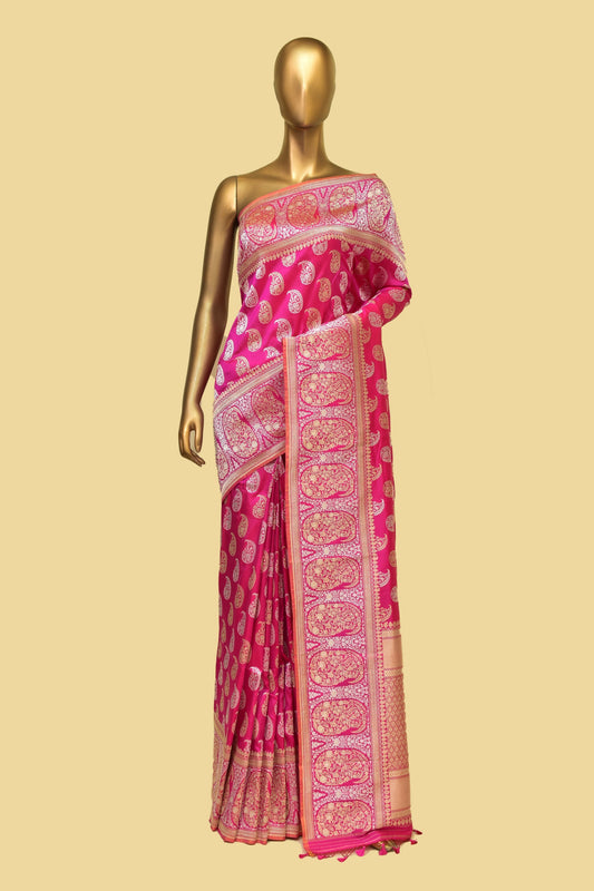 Pure Handwoven Banarasi Silk Saree