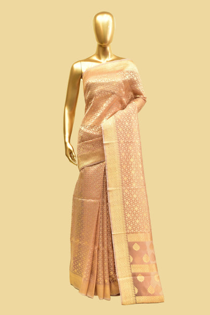 Kora Cutwork Saree