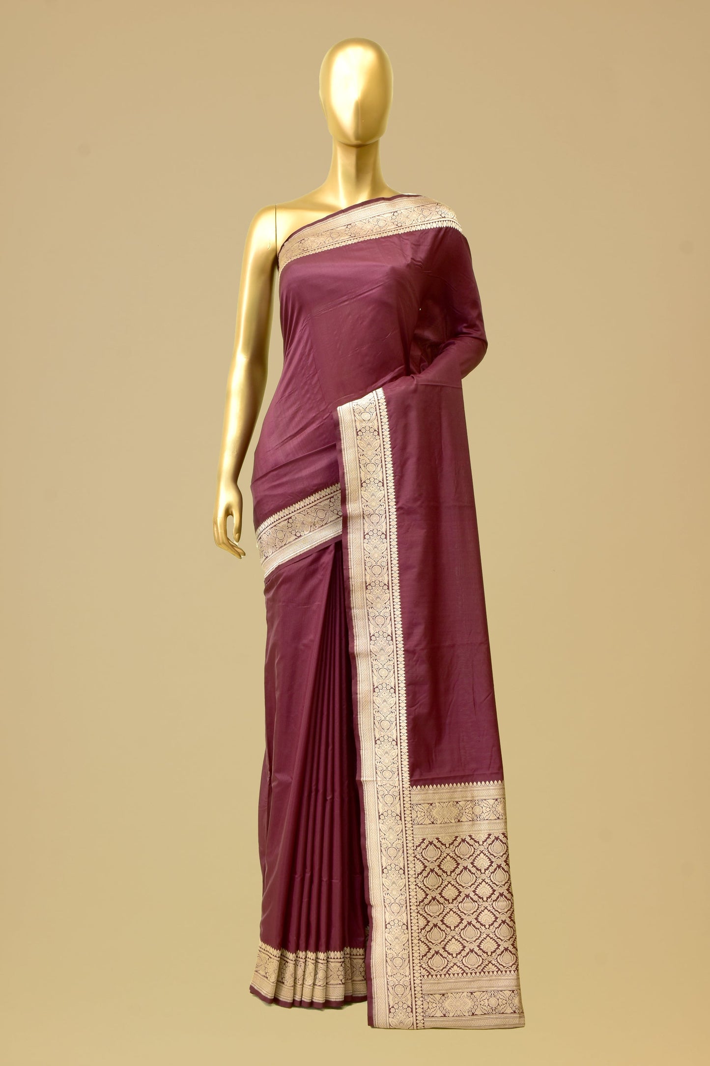 Silk Plain Saree