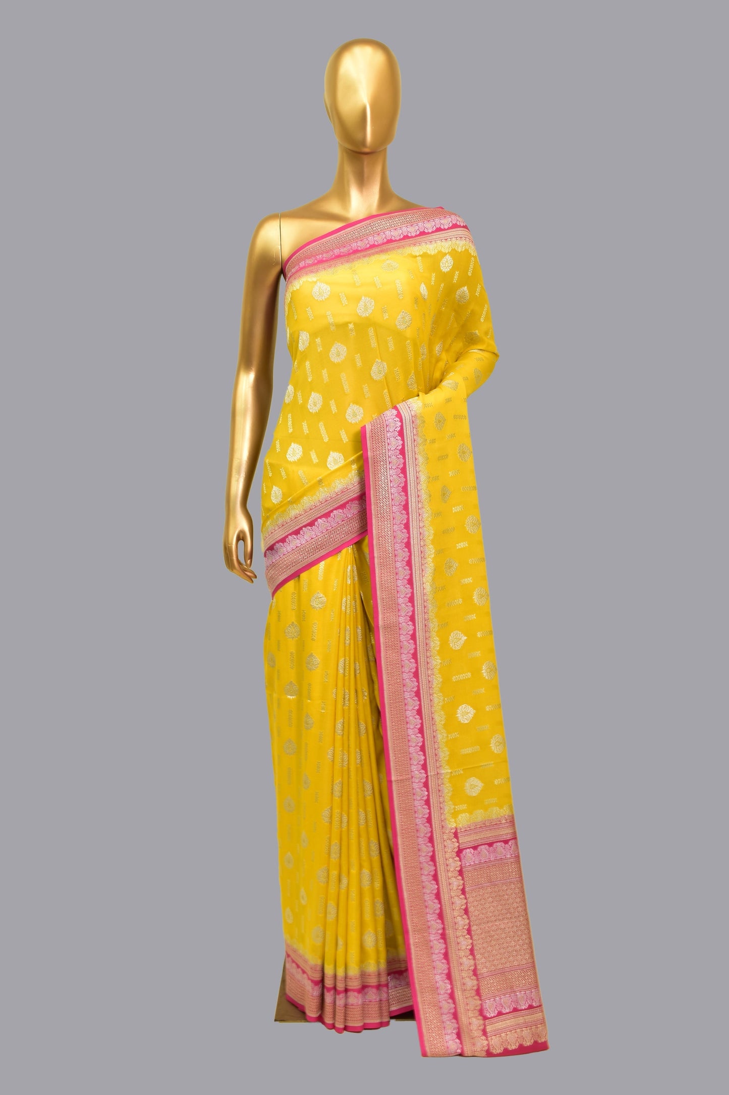 Chiffon Cutwork Saree