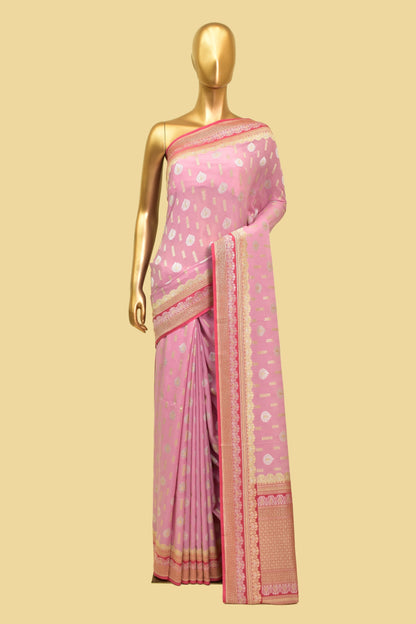 Chiffon Cutwork Saree