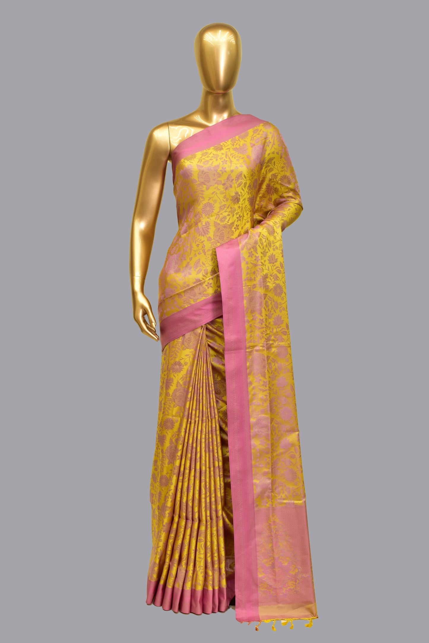 Silk Jaamdani Saree